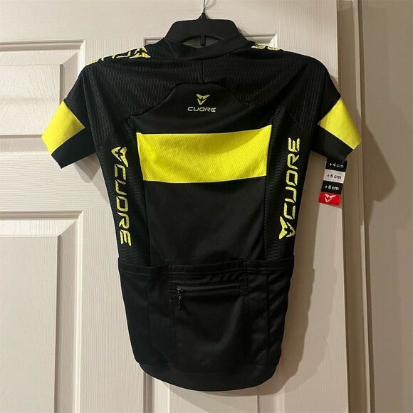 Men's Cycling Jersey XS Multicolor Short Sleeve Breathable Activewear - Picture 7 of 7